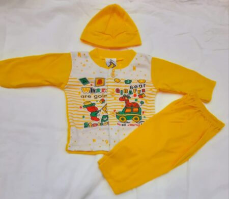 Giraffe Baby Wear (Orange)